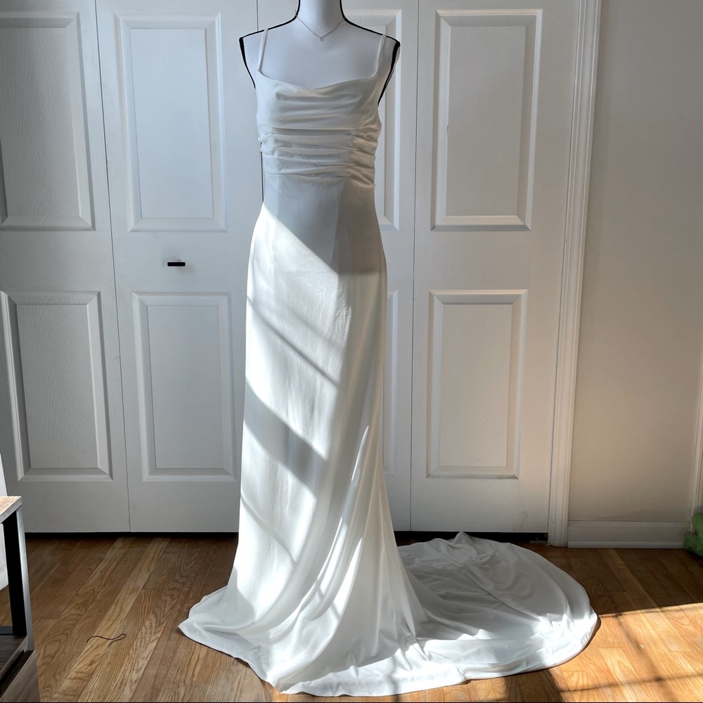 White Wedding Dress Handmade